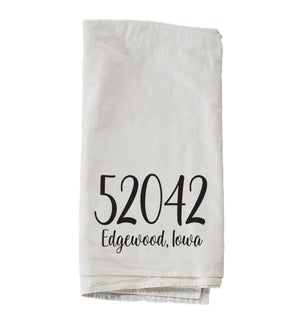 Personalized Zip City State